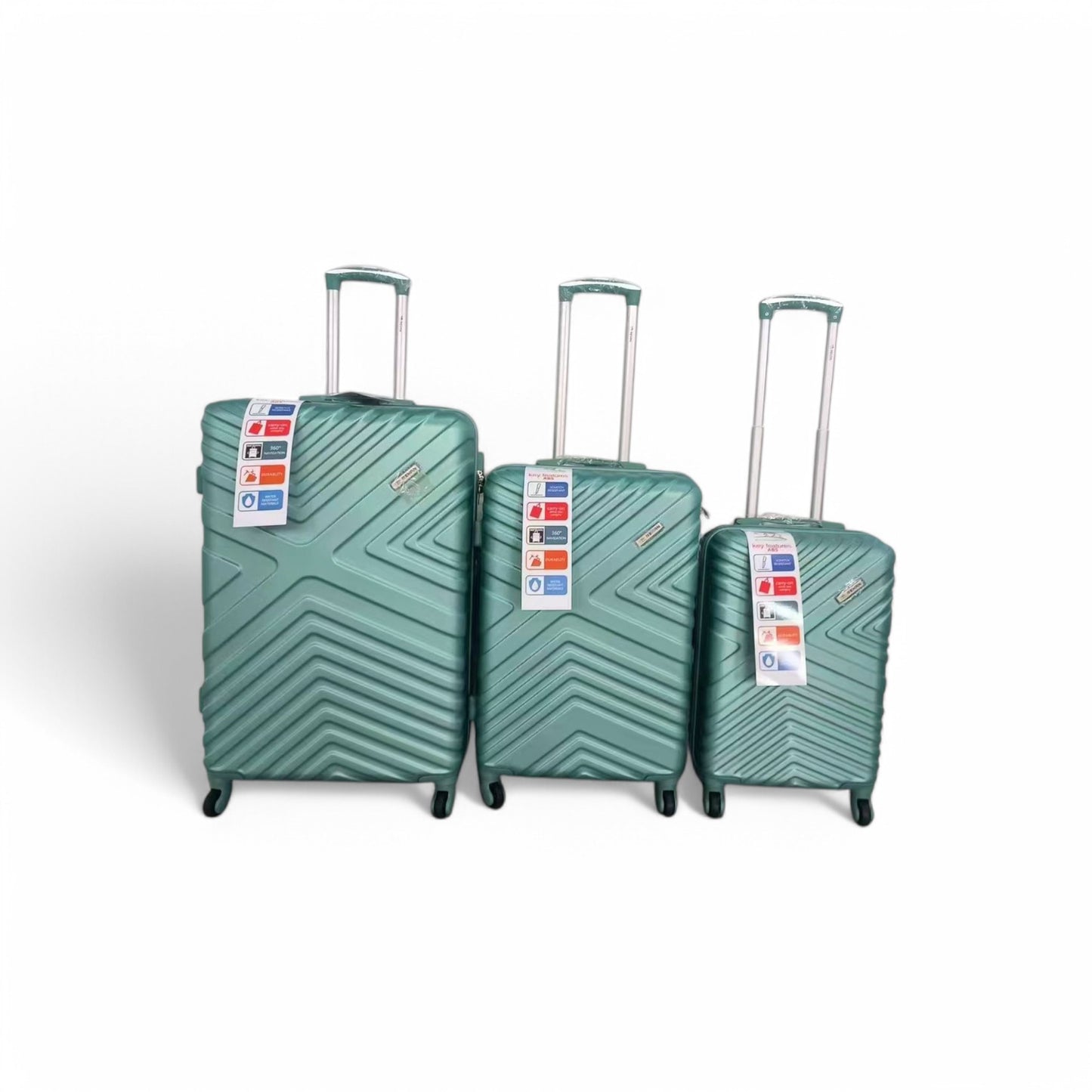 ABS 3 PCS Set Suitcase Luggage
