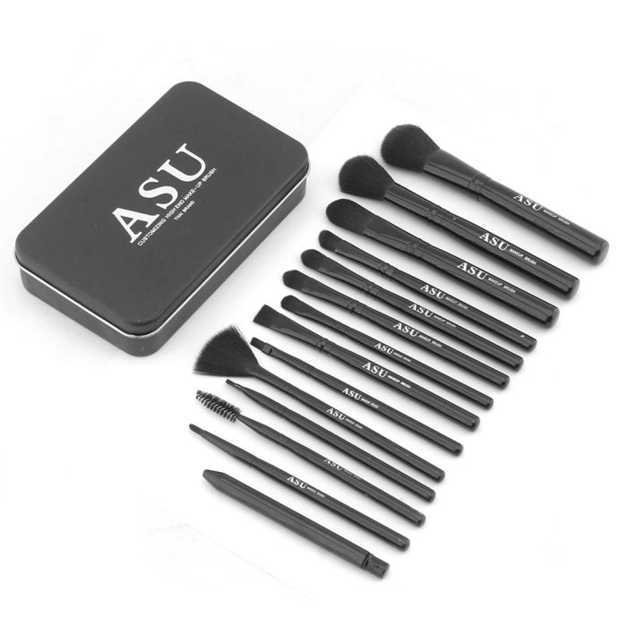ASU Thai Local Brand Cosmetic Brush Set 14Pcs
