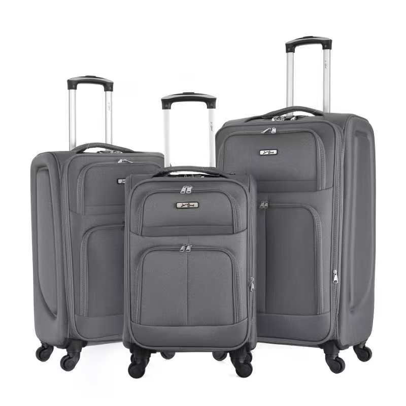 3 pcs Soft Material Travel Luggage Set