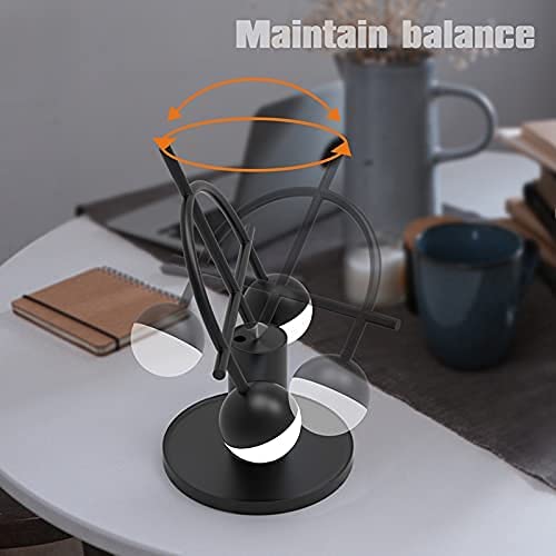LED Magnetic Balance Table Desk Lamp with Night Light - Rechargeable