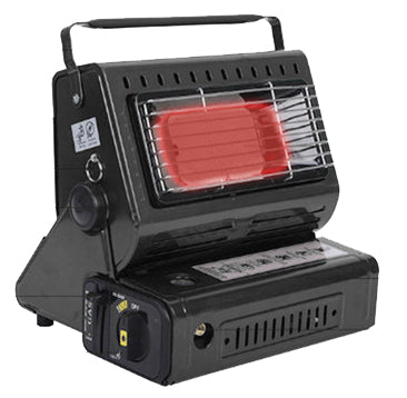 2-in-1 Portable Camping Heater & Stove with Handle for Outdoor & Home