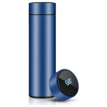 Smart LED Temperature Display Vacuum Flask 500ml with 304 Stainless Steel, Touch Screen, Anti-Skid Base & 12 Hour Hot & Cold Insulation