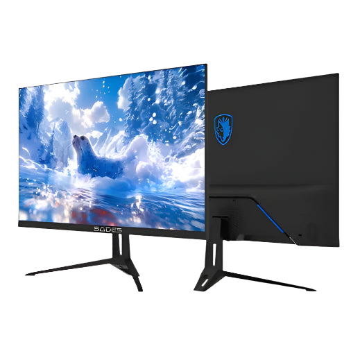 Sades ST-Seal SA-F01F22B, 22" FHD 1920x1080, 120Hz, 1ms, HDMI 2.1, IPS, Flat Gaming Monitor - Black