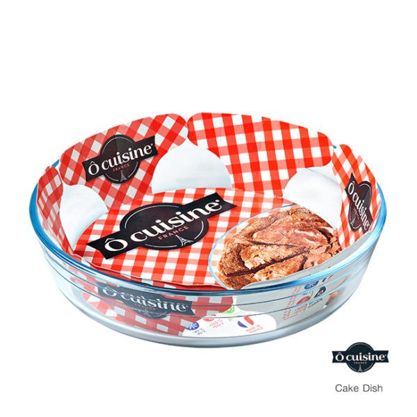 OCUISINE CAKE DISH 2.1 L 26 X 26 X 6 CM