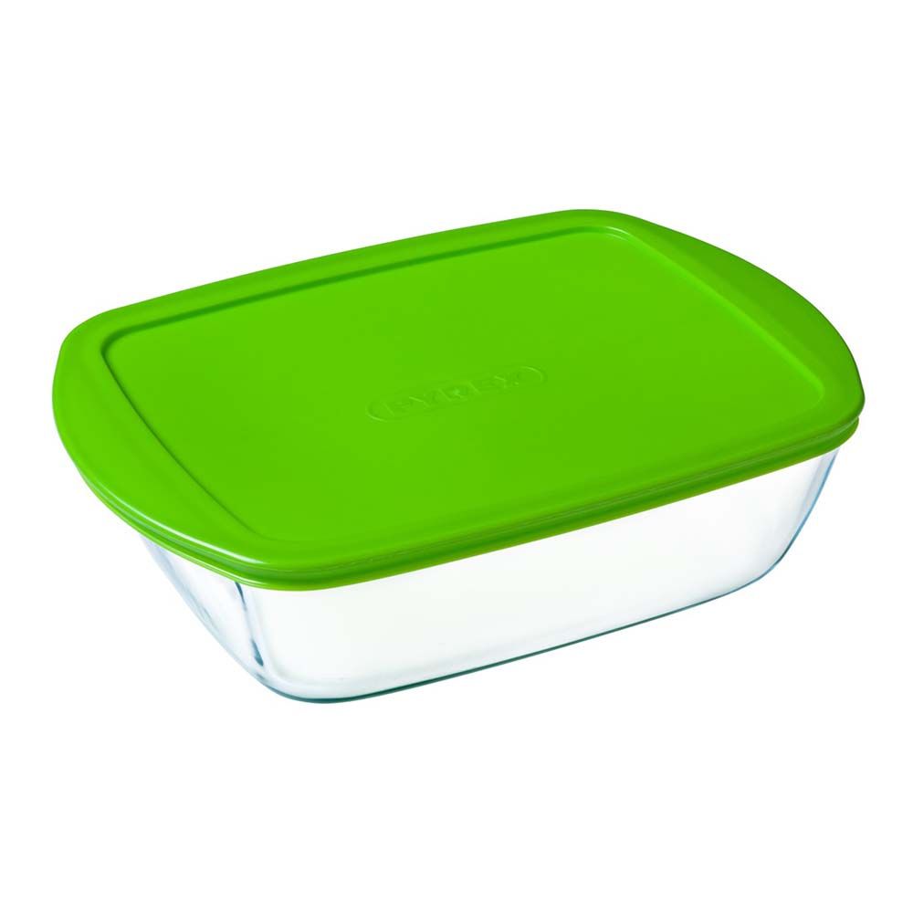 PYREX XL RECTANGULAR ROASTER W LID 4.5 L 40X27X7 CM