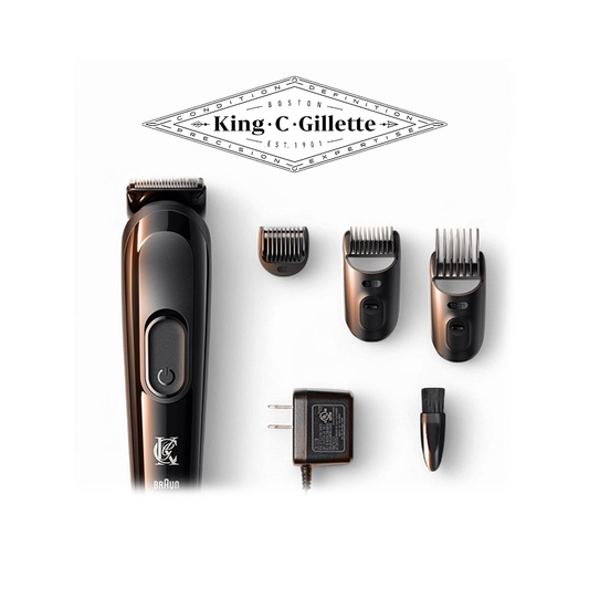 King C Gillette Braun Beard Trimmer