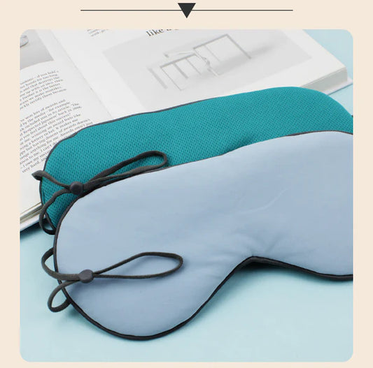 Double-Sided Sleep Mask With Adjustable Straps