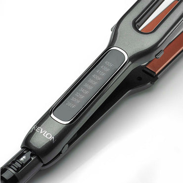 REVLON DOUBLE STRAIGHT Copper Ceramic Dual Plate Straightener