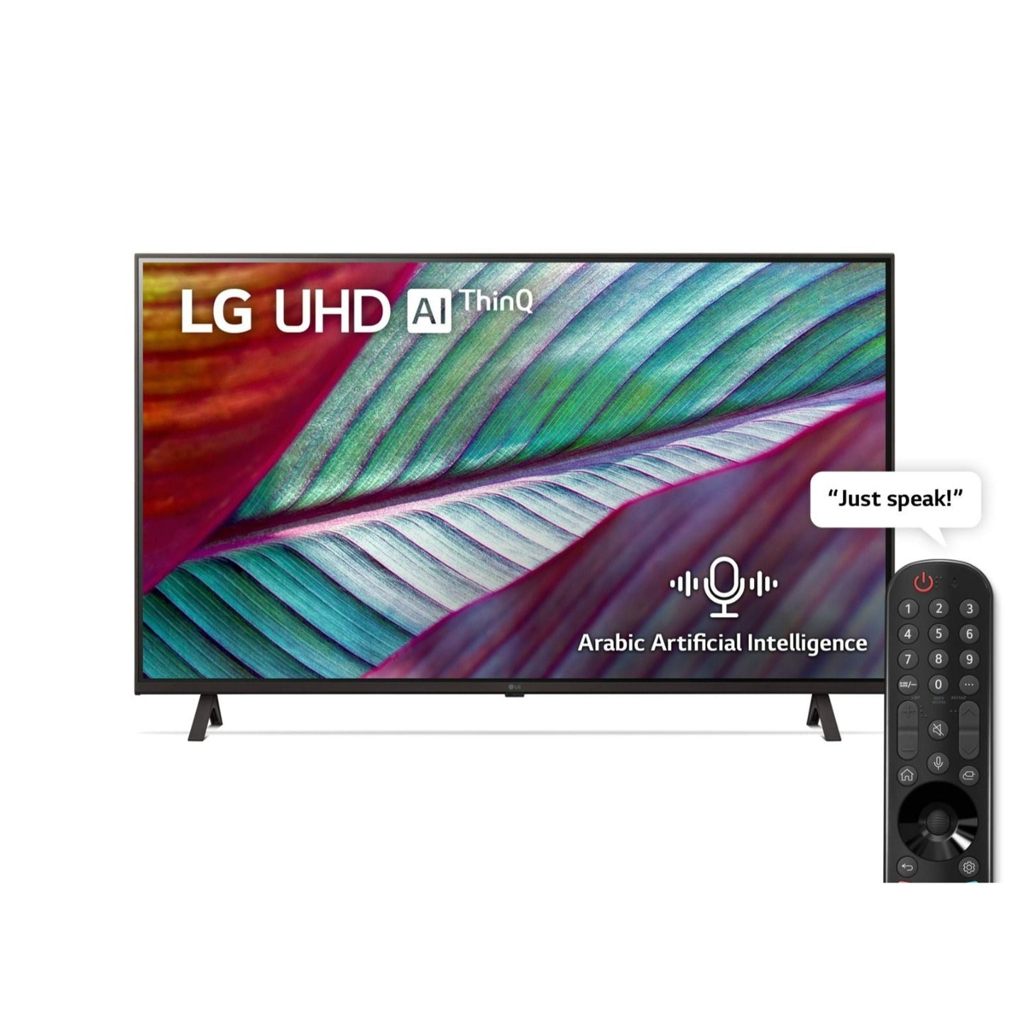 LG 43' UHD TV ,4K Active HDR ,60Hz ,3 x HDMI2.0 ,1 x USB (43UQ75006) (Display Product)
