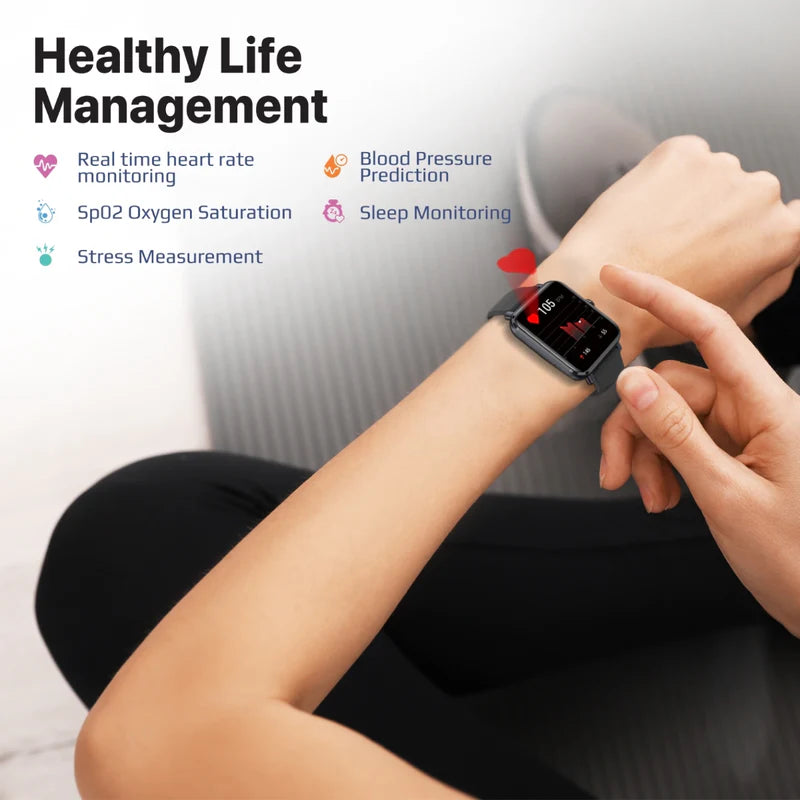 Promate promate-IP68 Fitness Tracker Smartwatch with Media Storage