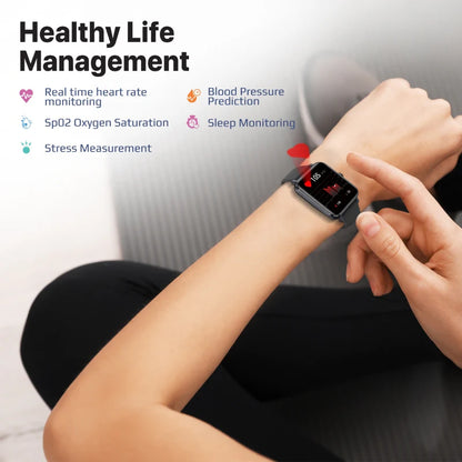 Promate promate-IP68 Fitness Tracker Smartwatch with Media Storage