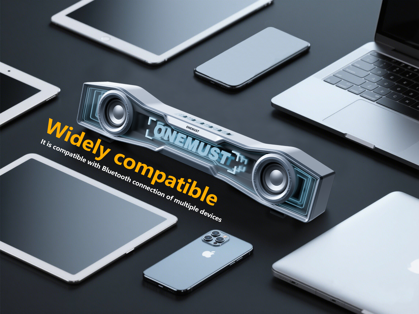 Onemust S10، 1800 مللي أمبير، جهد البطارية 7.4 فولت، طاقة مكبر الصوت 40 واط