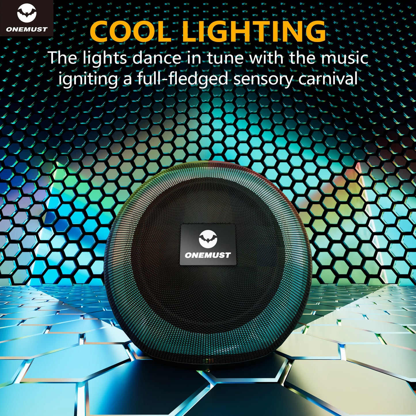 إضاءة رائعة، تشغيل لاسلكي عالي السرعة، إعلانات صوتية