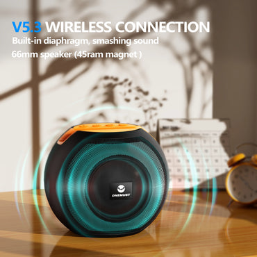 COOL LIGHTING, HIGH SPEED WIRELESS PLAYBACK, VOICE ANNOUNCEMENTS