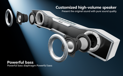 Onemust S10، 1800 مللي أمبير، جهد البطارية 7.4 فولت، طاقة مكبر الصوت 40 واط