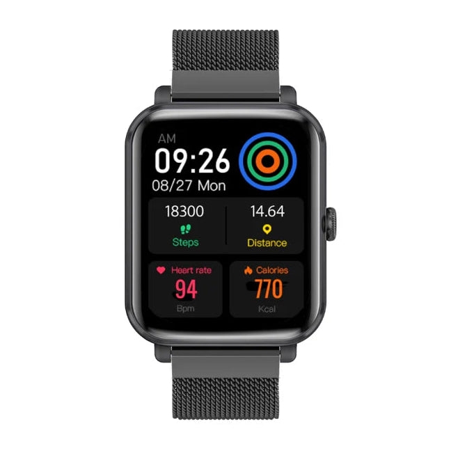 Promate promate-IP68 Fitness Tracker Smartwatch with Media Storage