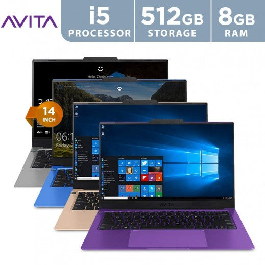 Avita Liber V14 LapTop - Intel Core i5-10210U - 8GB RAM - 512GB SSD