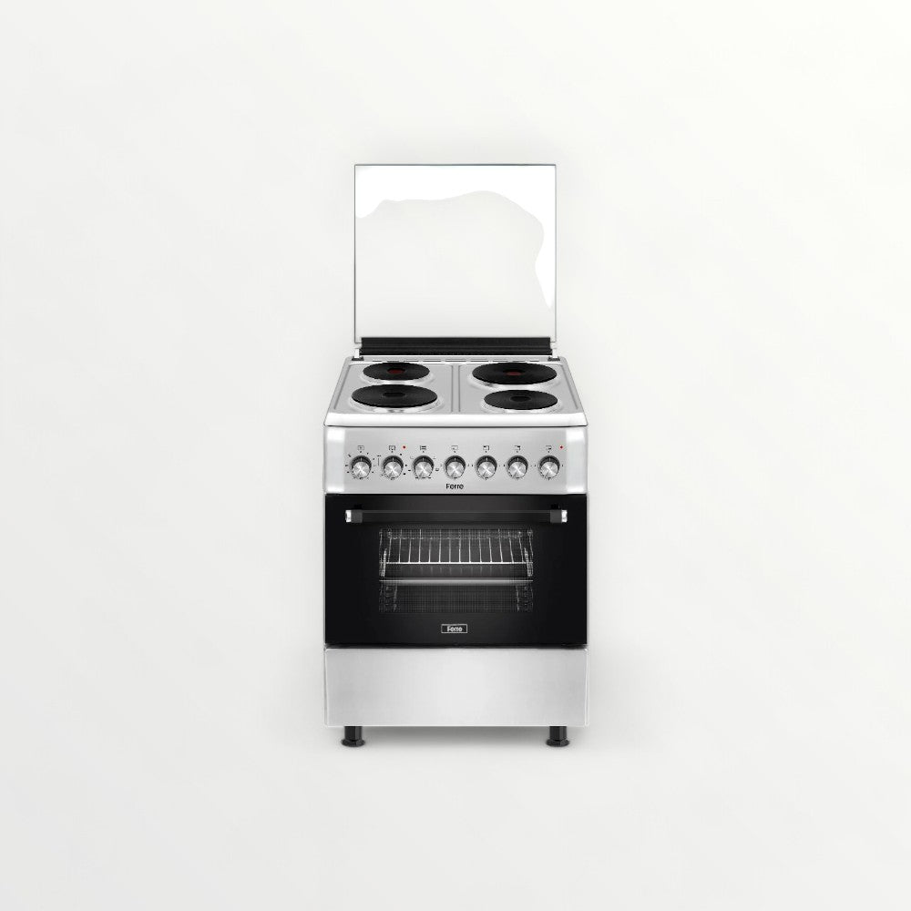 Ferre Electric Cooker 60*60 4 Burner - Silver