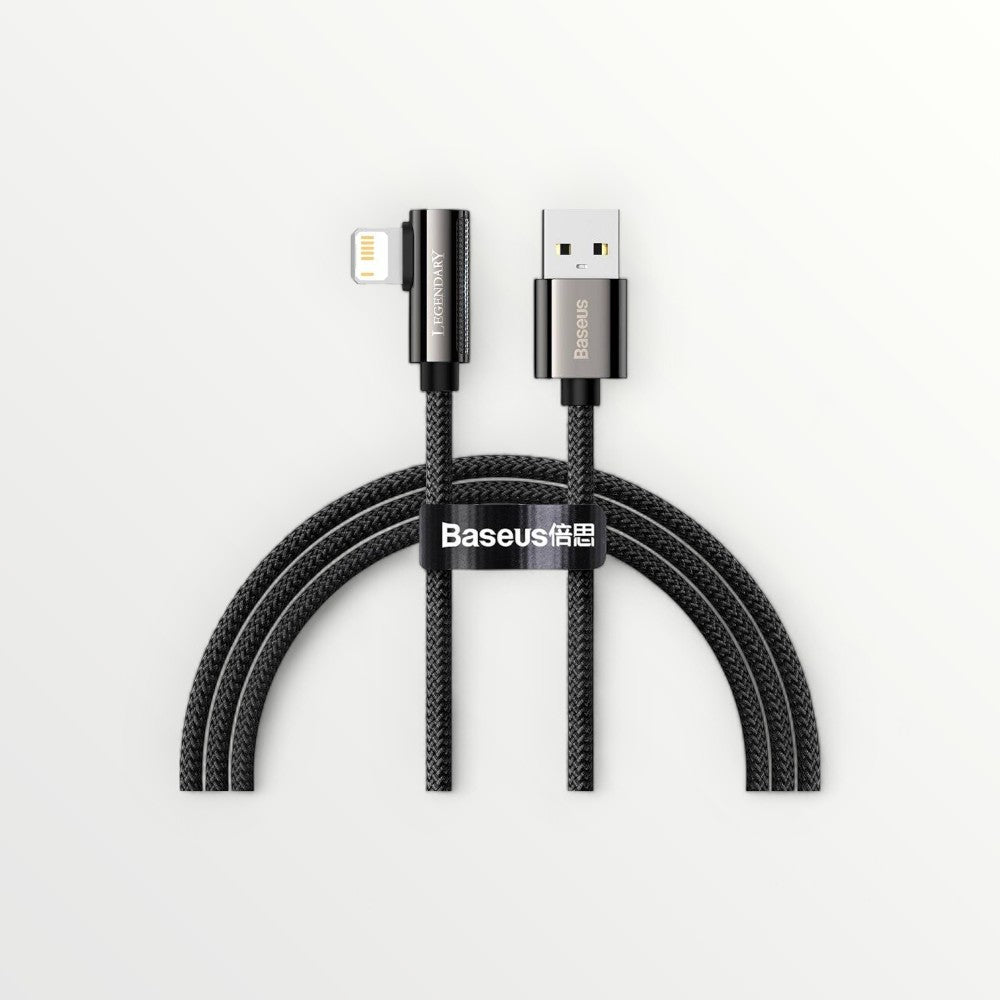 BASEUS LEGEND SERIES DATA CABLE USB TO LIGHTNING 2.4A 1MTR