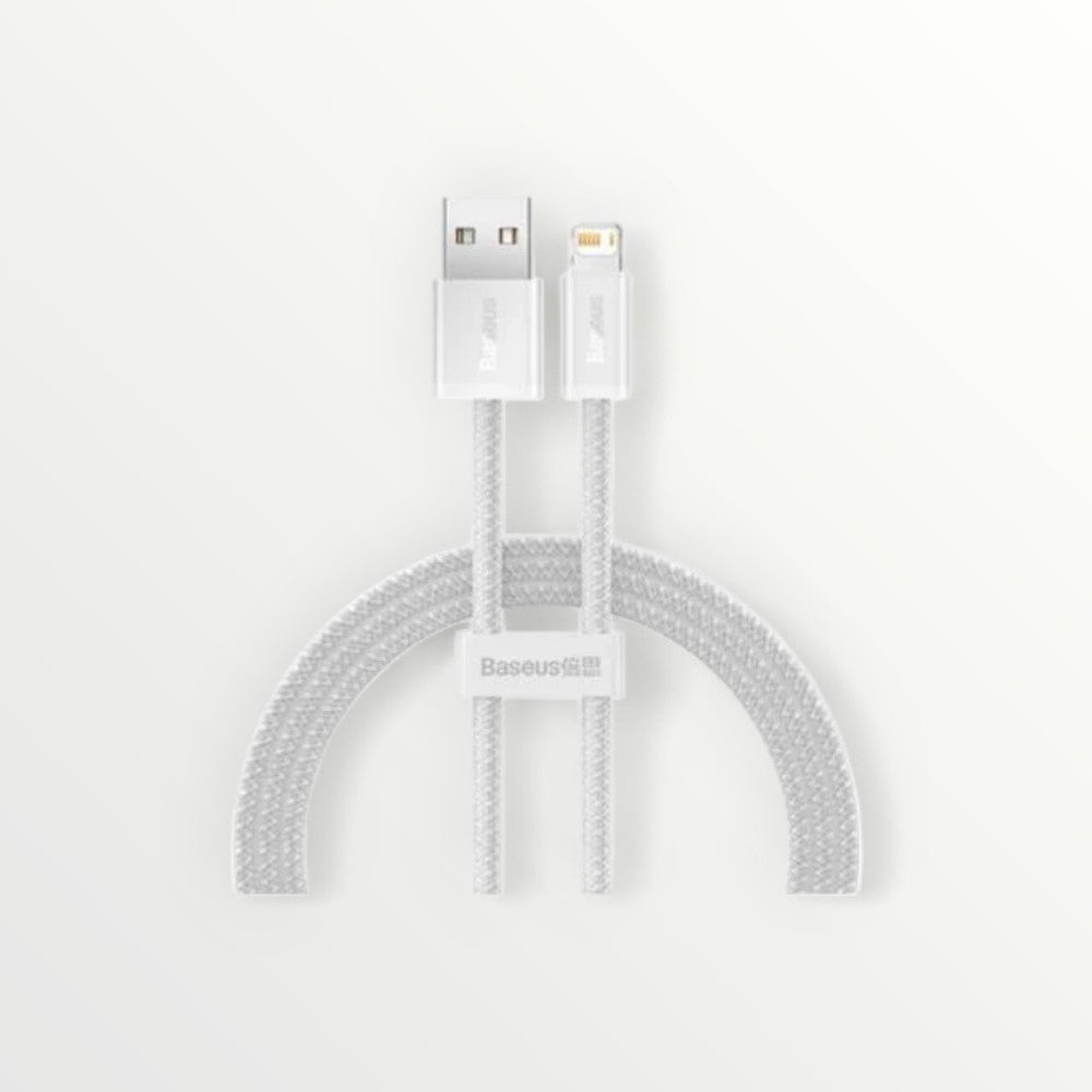 BASEUS FAST CHARGING DATA CABLE USB TO LIGHTNING 2.4A 2M