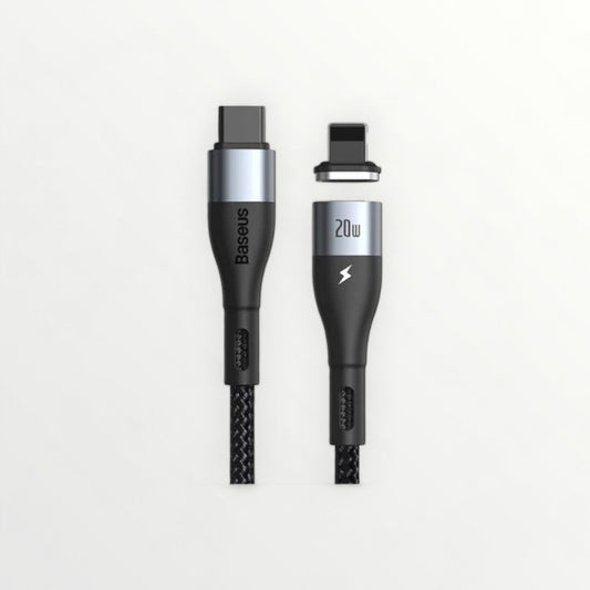 BASEUS ZINC MAGNETIC SAFE FAST CHARGING DATA CABLE TYPE-C TO IP PD