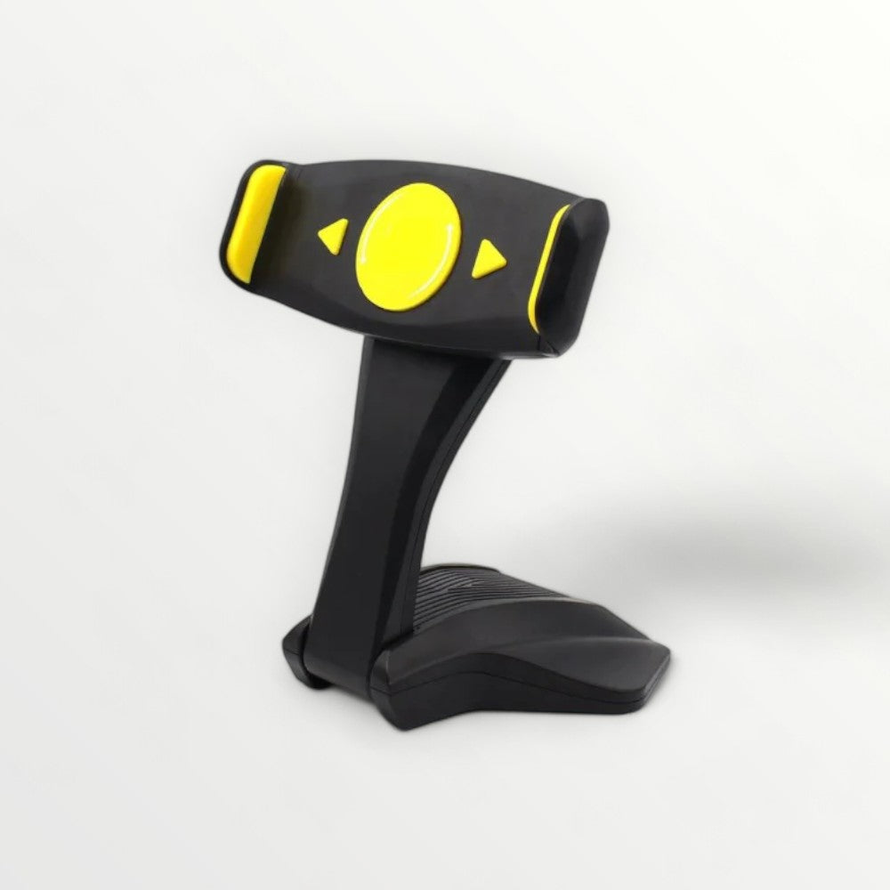 Universal Desk Tablet Mount Stand - Yellow/Black