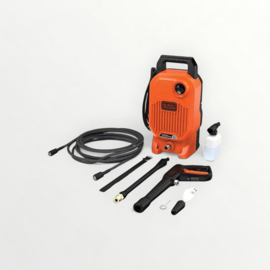 Black and Decker Electric Corded Pressure Washer 1700W, 1.2 gpm, BEPW1700-B5 - Orange