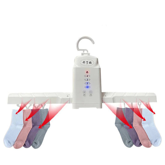 Smart Electric Foldable Portable Clothes & Shoes Dryer