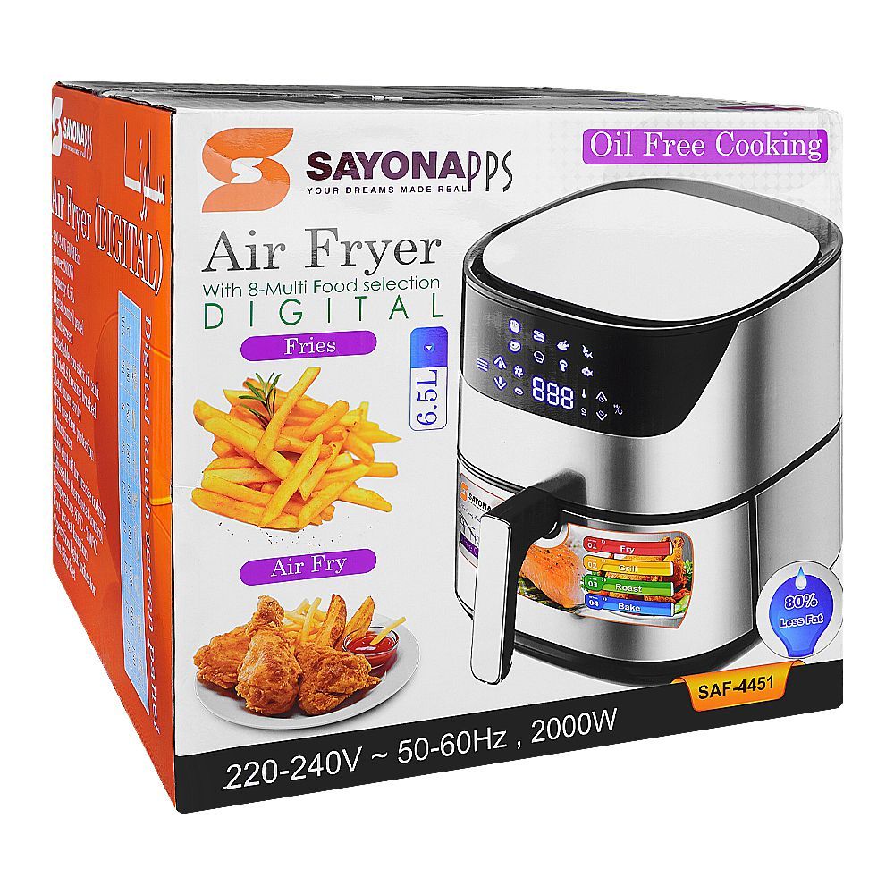 SAYONA AIR FRYER SAF-4451