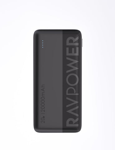 RAVPower RP-PB1229 PD20W Pioneer 20000mAh 3-Port Power Bank