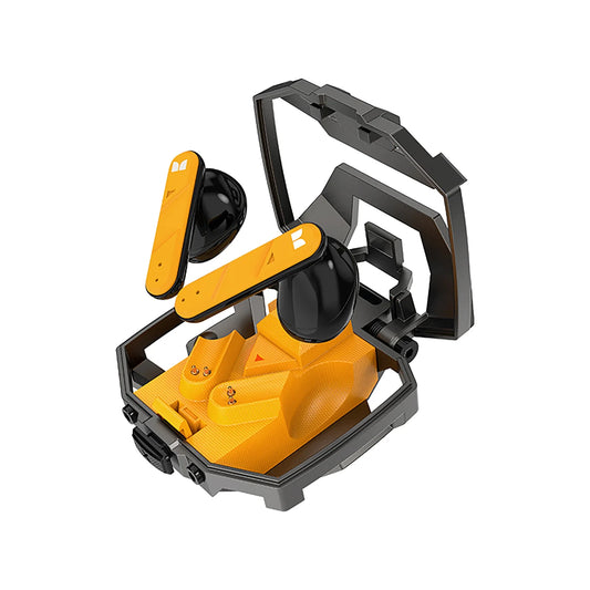 Monster XKT09 Wireless Earbuds – Yellow / Black