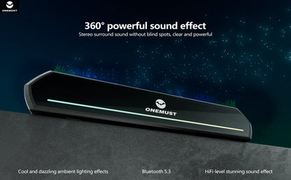 ONEMUST 3.7V Portable Wireless Speaker OM-S02