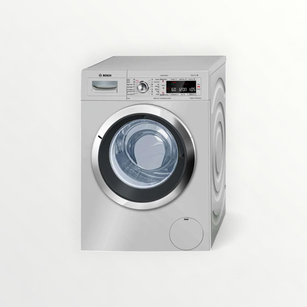 Bosch washing machine, front loader 9 kg , Inox-easyclean WAW3256XGC