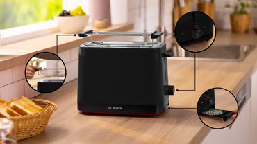 TAT3M123GB Toaster BLK 950 W