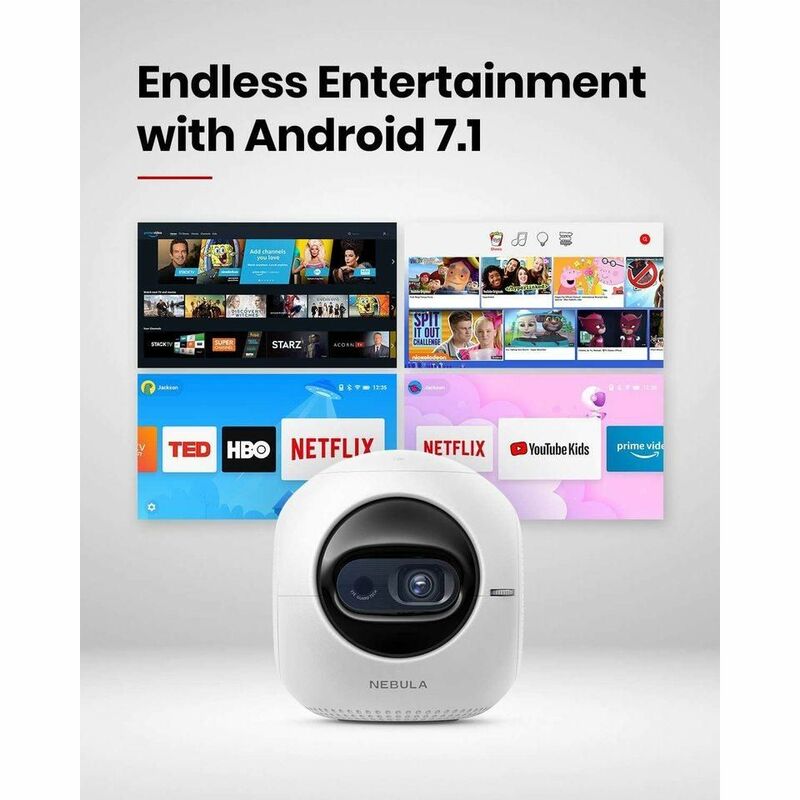 Nebula Astro Pocket Projector -White