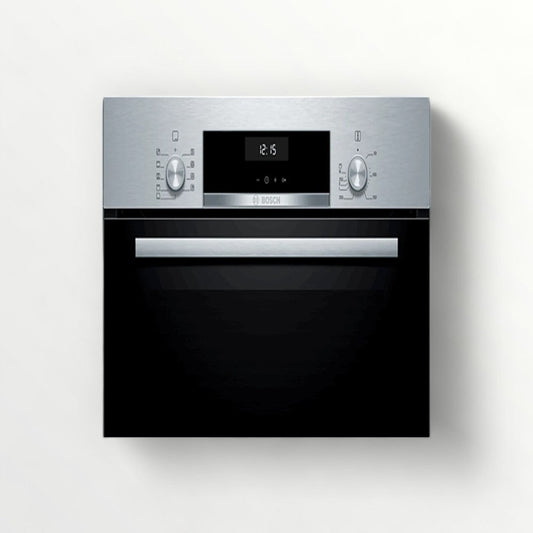 Bosch Built-in Oven 60cm Series 4, HBJ538ES0M - Stainless Steel/Black