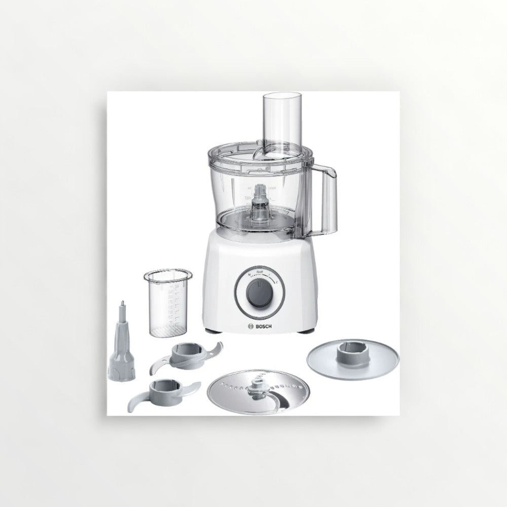 Bosch Food processor MultiTalent 3 700 W, MCM3100WGB - White