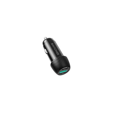 RAVPower RP-VC031 Total 44W Car Charger + 1m Combo - Black