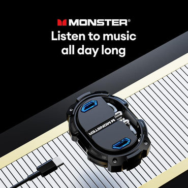 Monster XKT10 PRO Wireless Earbuds – Green