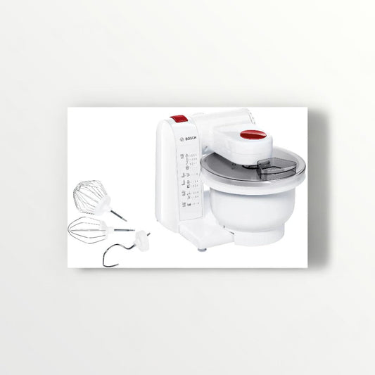 Bosch Kitchen Machine MUM4 3.9 L, 600 W, MUMP1000GB - White