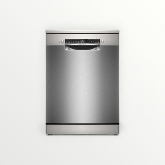 Bosch Series 4 Free-Standing Dishwasher, 6 Programs, 14 Setting, SMS4ECI26M - Silver