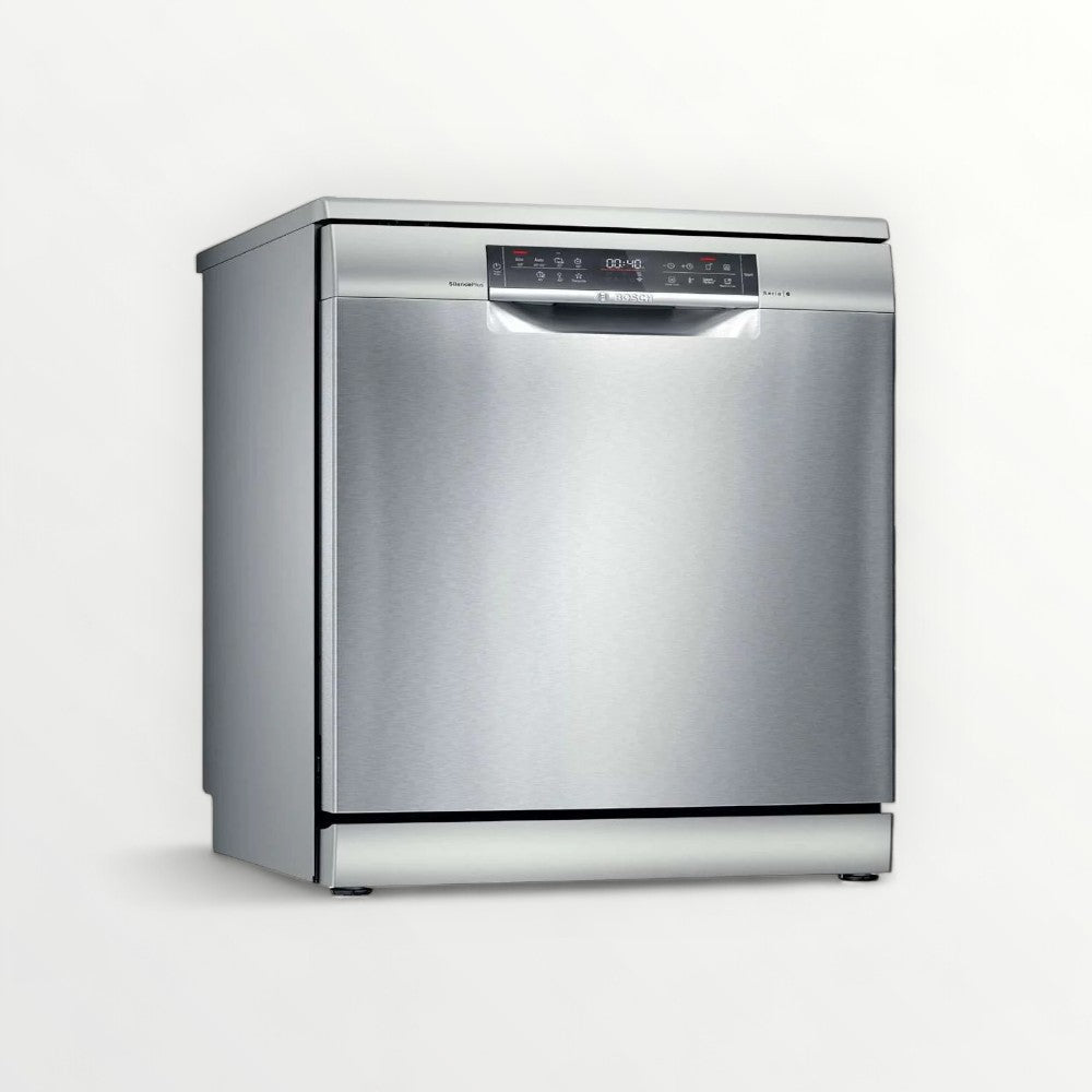 Bosch Series 6 Free-Standing Dishwasher, 7 Programs, 13 Place Settings, SMS6HMI27M - Silver Inox