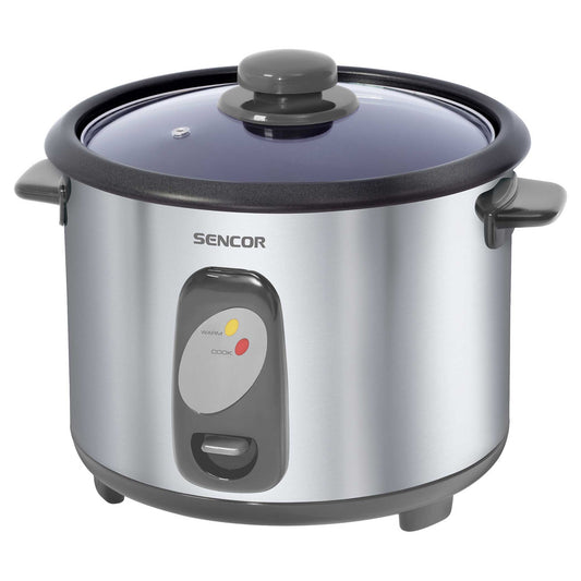 Sencor Rice Cooker 1.8 Liter, Stainess Steel