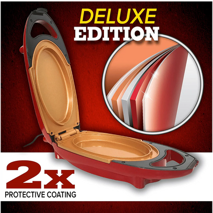 ELECTRIC MEAL MAKER PAN RED COPPER