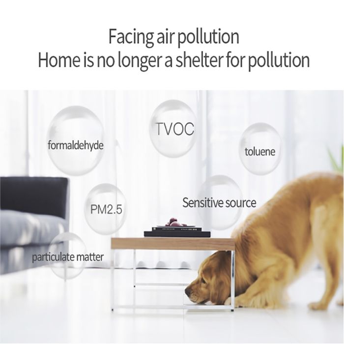 4 Stages Intelligent Air Purifier 50 Cubic Meter with Negative Ion