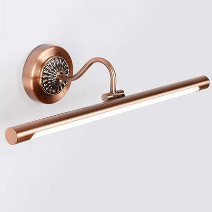 مصابيح مرآة الحمام، مصباح أمامي مرآة، غطاء مصباح أكريليك، مادة حديد مشغول، مقاوم للماء