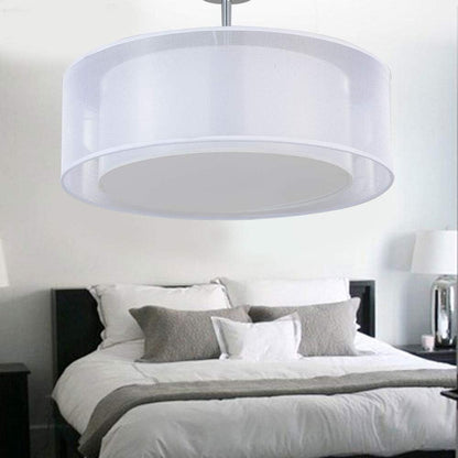 SPARKSOR Ceiling Light - Modern Fabric Pendant Light Shade