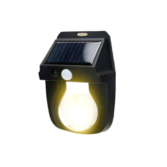 Wall Mounted Solar Sensor Dual LED Light with Motion Sensor for Outdoor Lighting