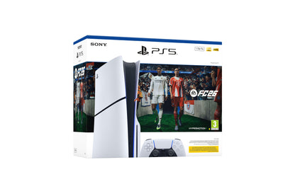 PS5 Slim Console Disk With EA FC 26 Voucher Bundle