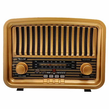 Multi-Function Rechargeable Solar Bluetooth Speaker with Radio, 2.4G Audio & Card Slot with Remote